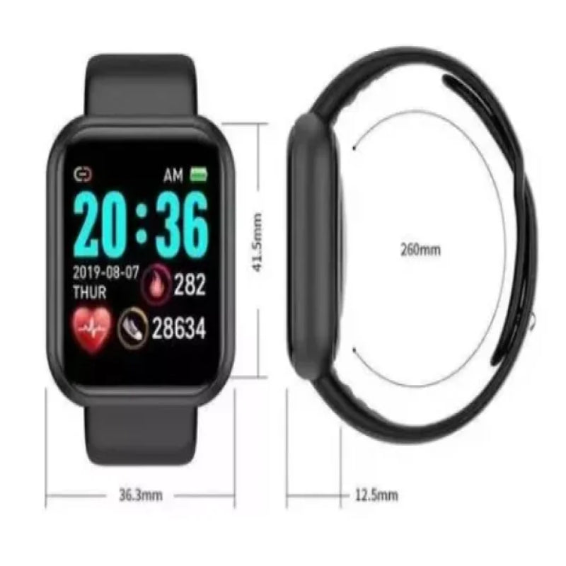 Relógio Smartwatch Android Ios Inteligente D20 Bluetooth
