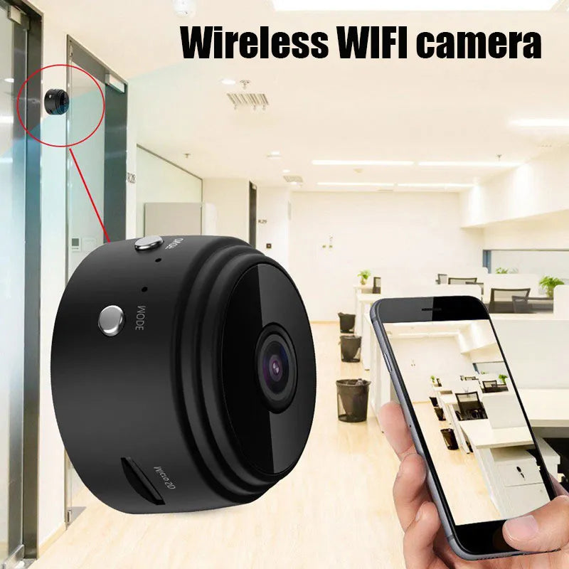 1080p wifi câmera de vigilância em casa visão noturna mini câmera sem fio cctv câmera de proteção de segurança vídeo wi fi monitor ip FRETE GRATIS!!!!!